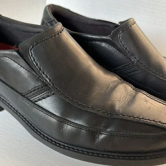 Man\'s Loafers Rockport Style Leader 2 Bike Slip-On Trutech Lightweig Size 9